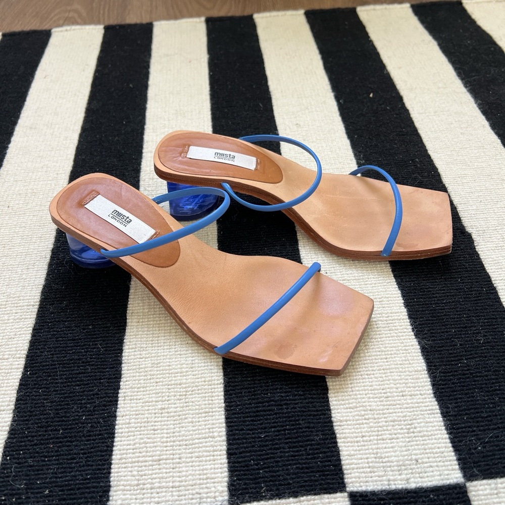Miista Skinny Strap Heels